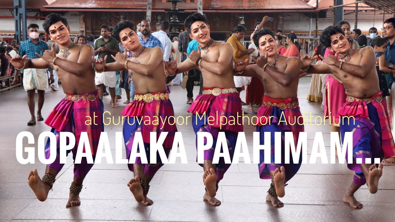 Gopalaka Pahimam | RLV BOYS | Bharathantyam | Guruvayoor Melpathoor Auditorium