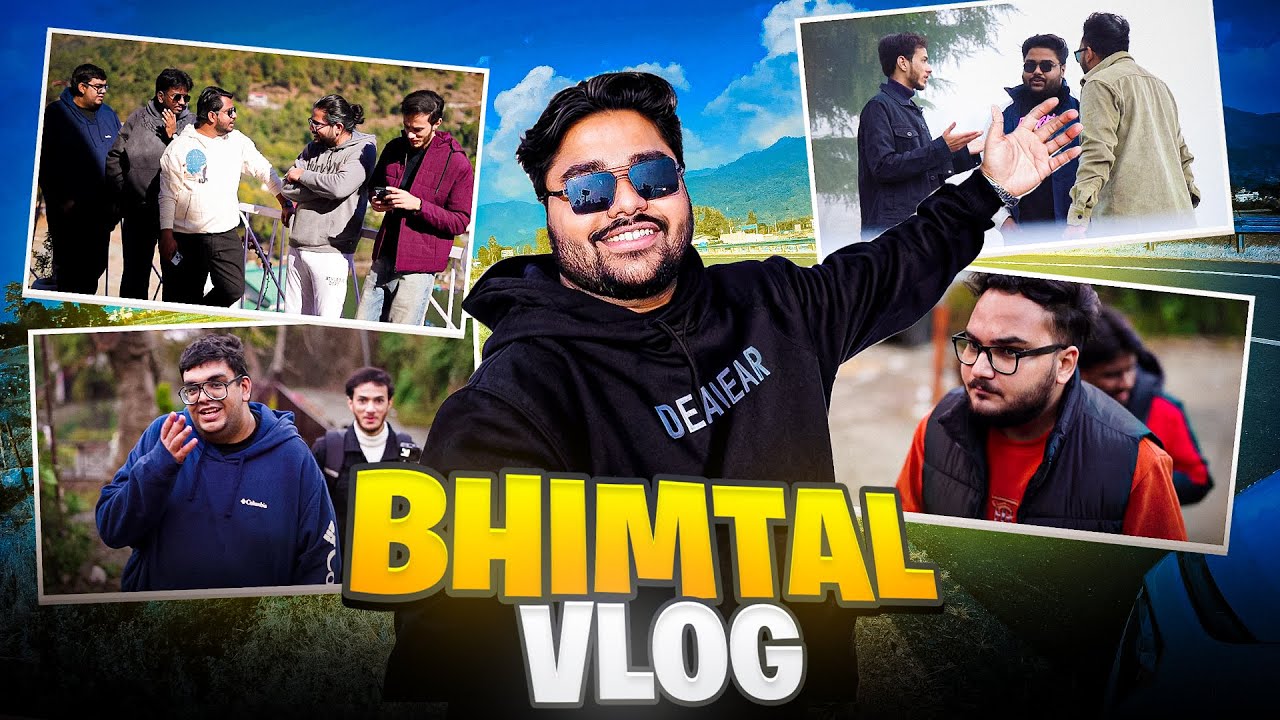 Bhimtal Vlog - Unlimited Fun with Friends 🤣New Year Vlog - S8UL PITAJIPLAYZ
