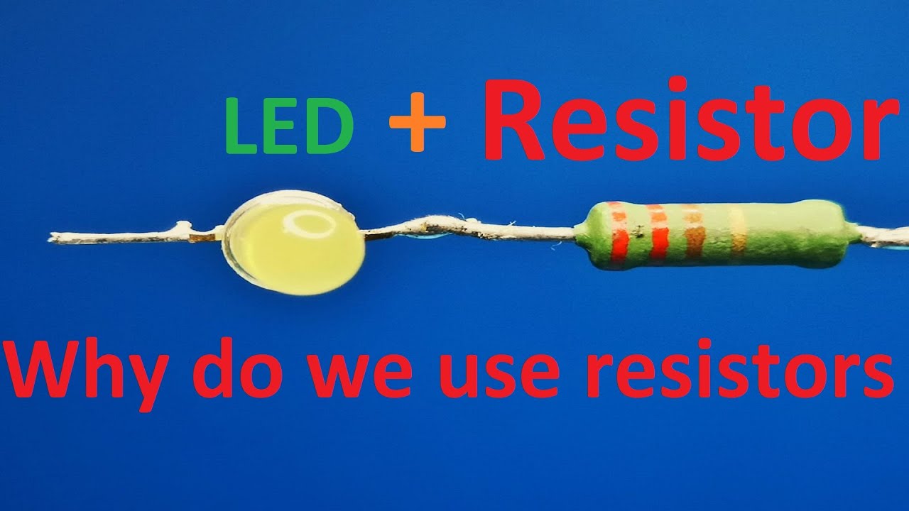 LED İLE BERABER NEDEN DİRENÇ KULLANIYORUZ - LED İÇİN DİRENÇ HESABI NASIL YAPILIR ?