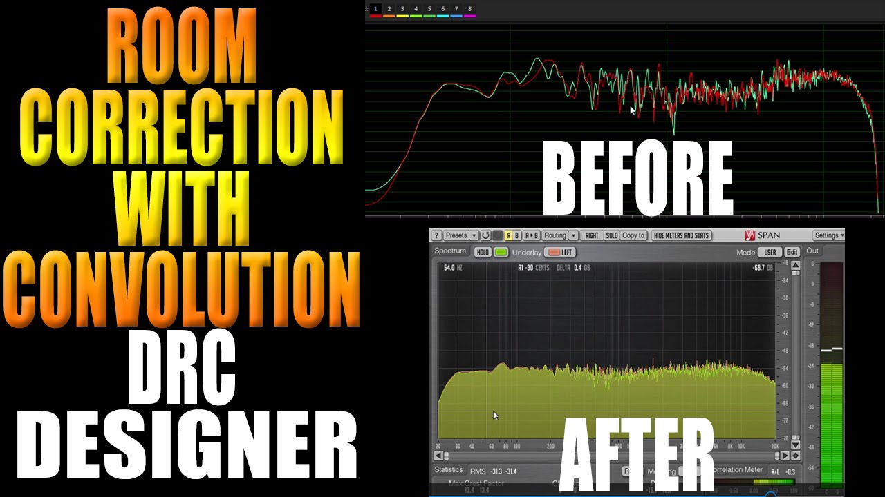 Room Correction With Plugin - DRC Designer Convolution Tutorial Room Eq Wizard