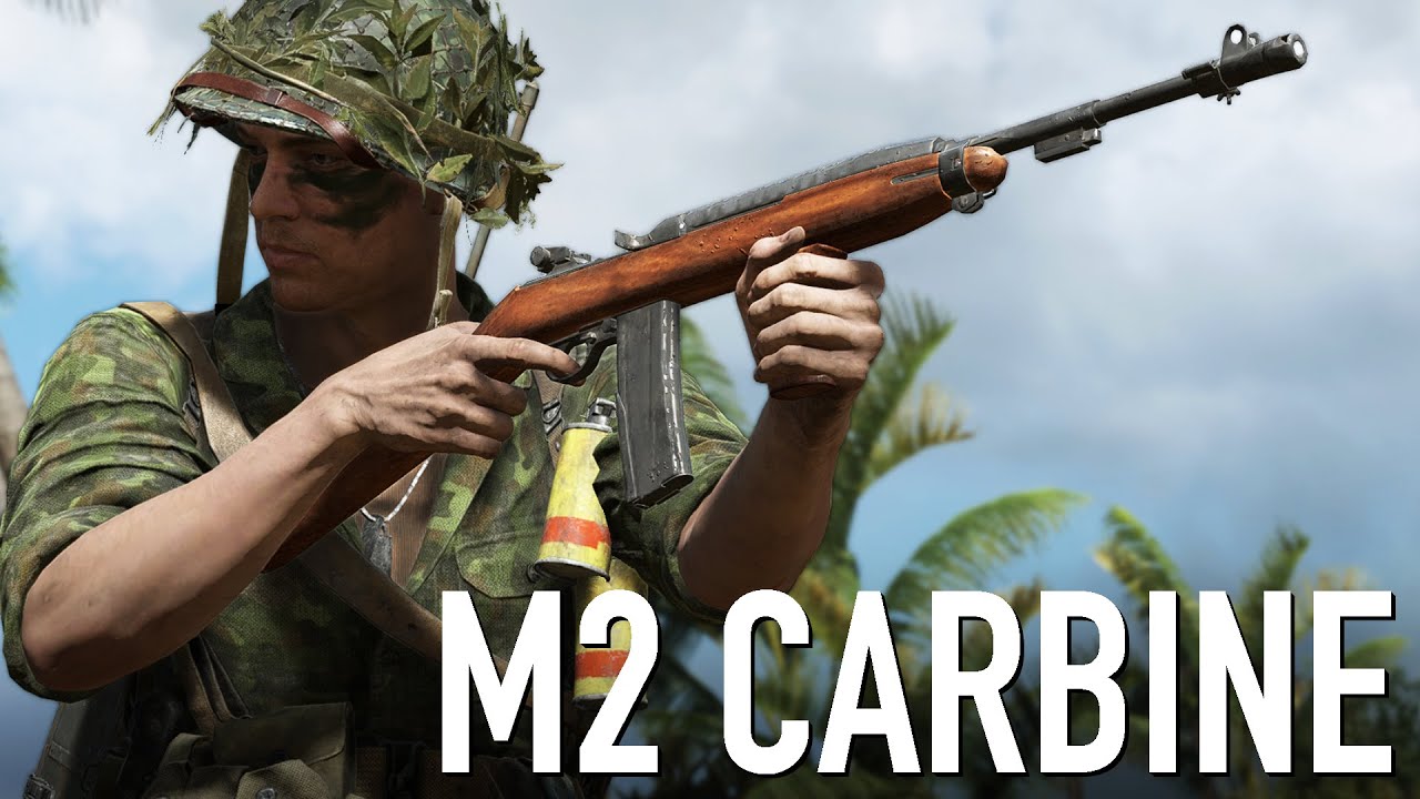 Battlefield 5 - M2 Carbine Overview / Gameplay (on Solomon Islands)