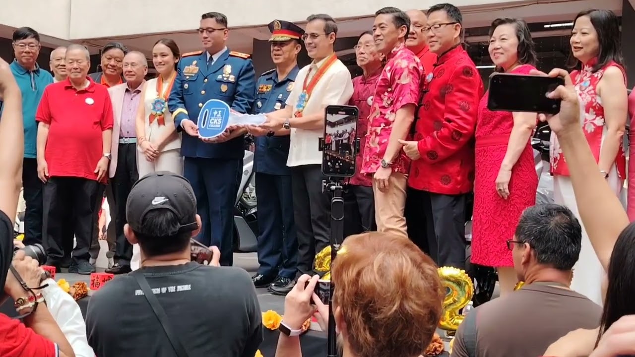 AY GRABI YORME RECEIVES 20 YAMAHA MOTOR COMPANY NMAX DONATION AT CHIANG KAI SHEK COLLEGE