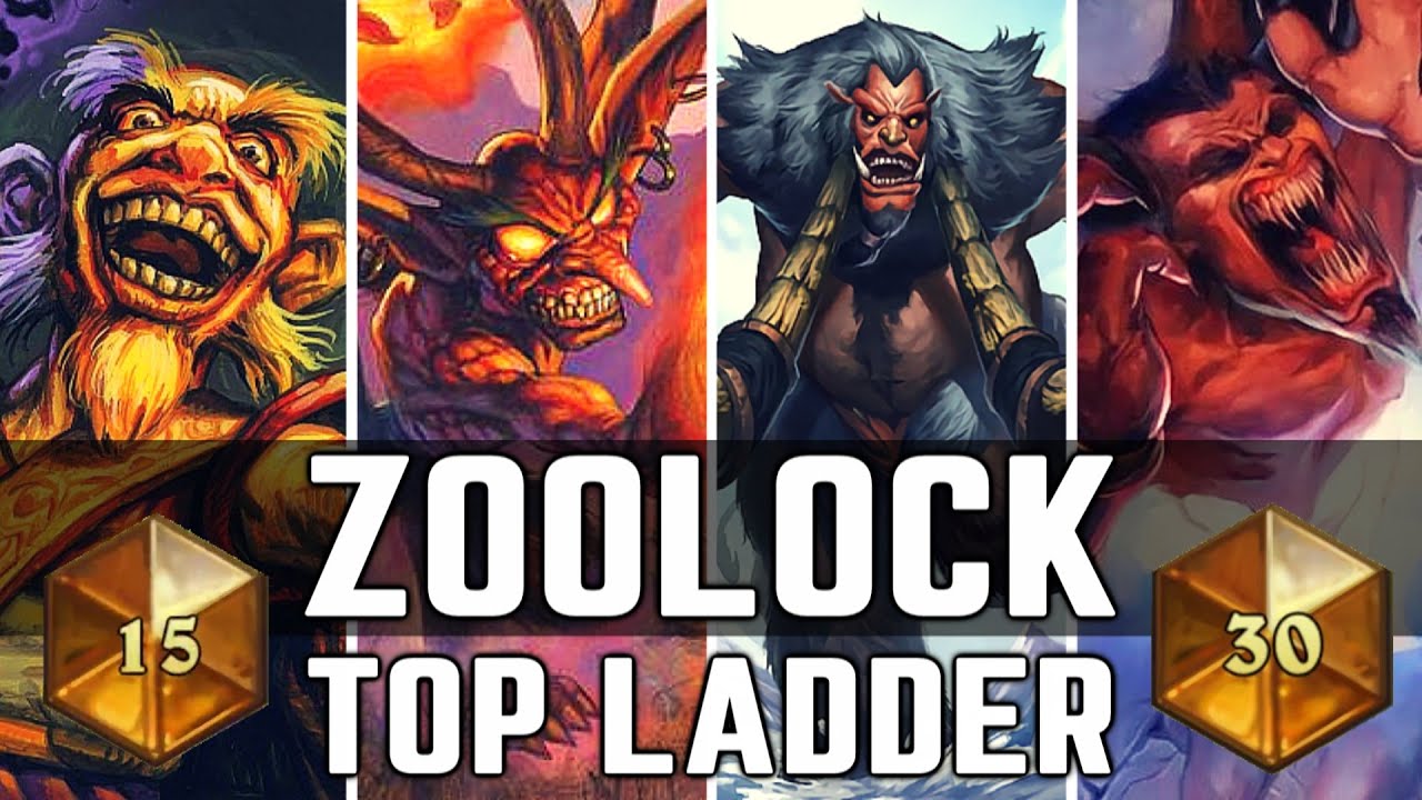 HEARTHSTONE TOP LADDER ZOOLOCK DECK [Warlock Constructed]
