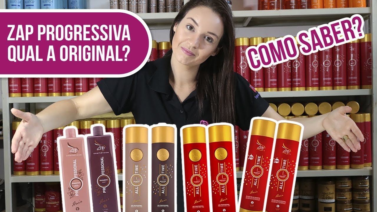 Zap Progressiva All Time Original ou Falsa? aprenda a diferenciar - Bel Hair