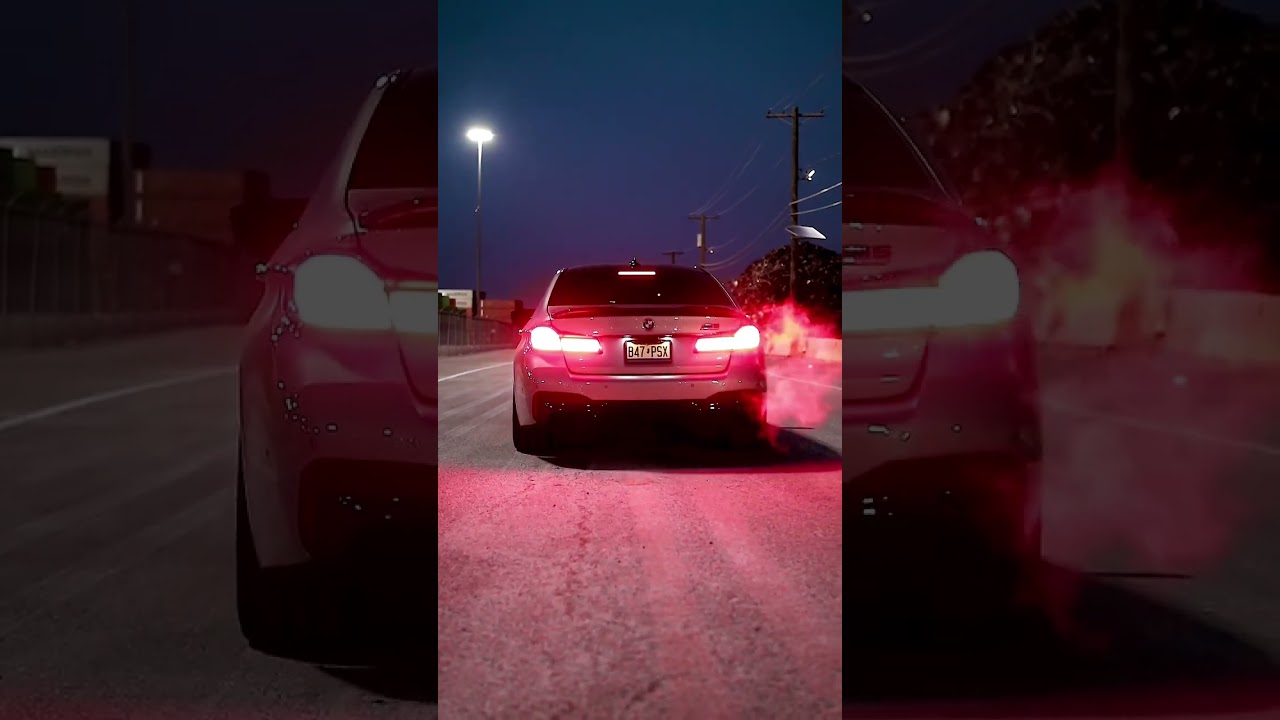 2022 BMW M5 Competion Launch Control - Catless downpipes, AWE switchpath exhaust