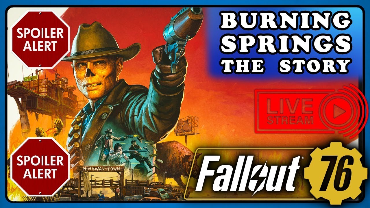 Fallout 76 PTS: (Spoiler Alert) Speed Run - Burning Springs Quest Line.