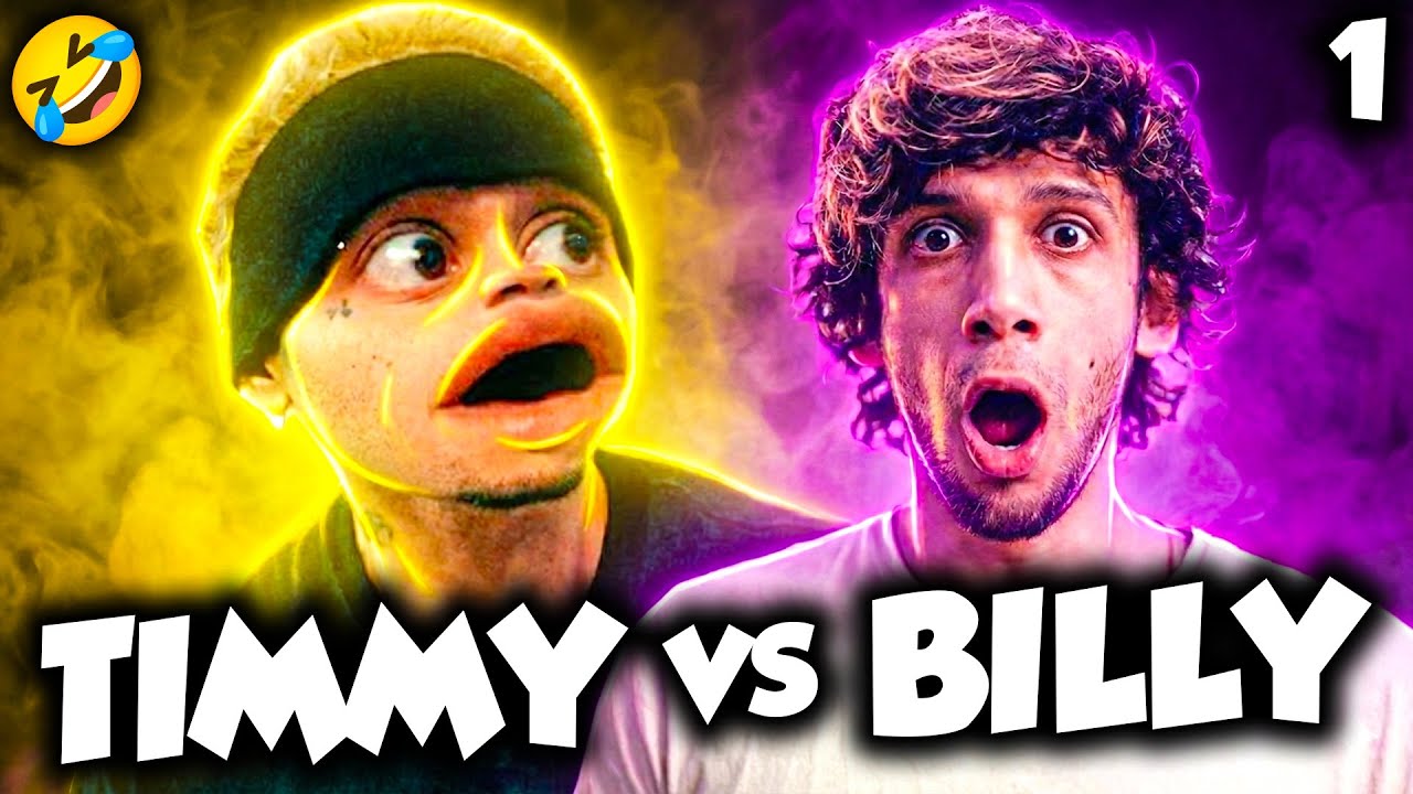 Try Not to Laugh! Eddie Mora TIMMY vs BILLY Shorts TikToks!