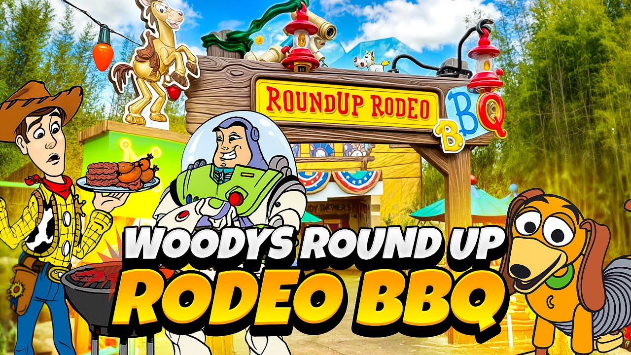 Disney's Hollywood Studios: Woody's Roundup Rodeo BBQ! Full Review and Food Tour!