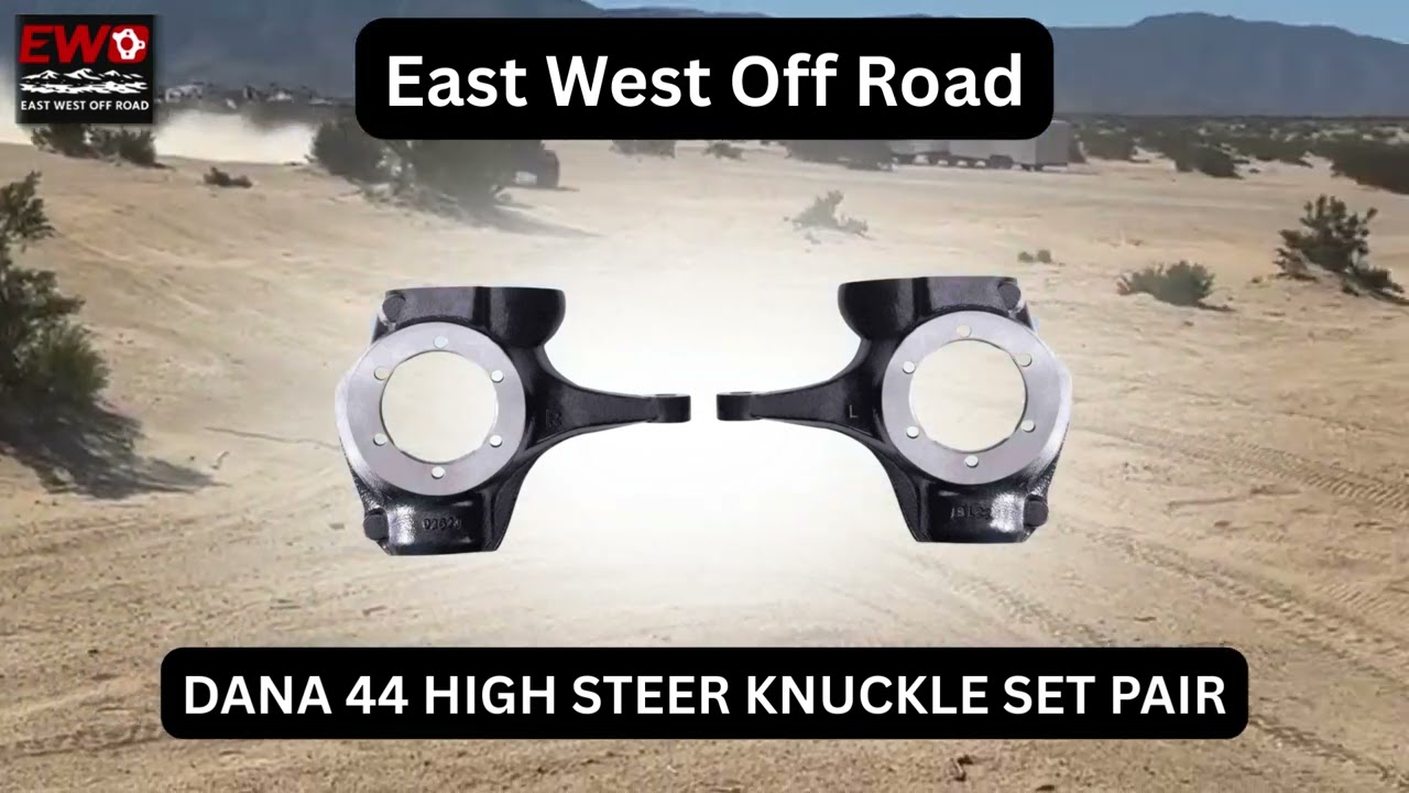 Dana 44 High Steer Knuckles for Daily Driving Stability