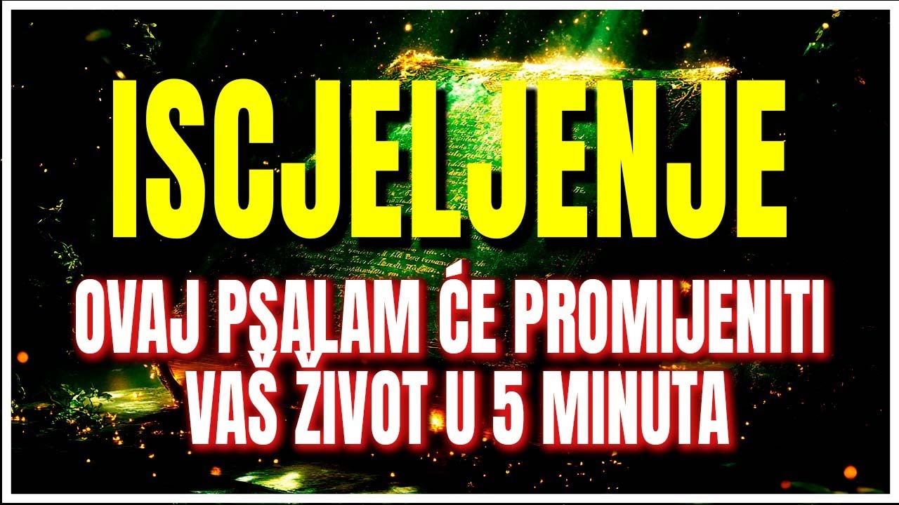 Iscrpljen Patnjom? Ova 5-Minutna Molitva Mijenja Sudbinu Odmah!
