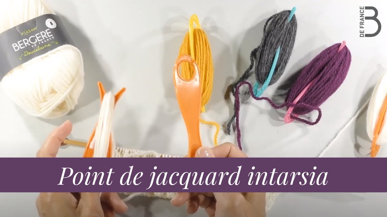 Point de jacquard intarsia | Bergère de France