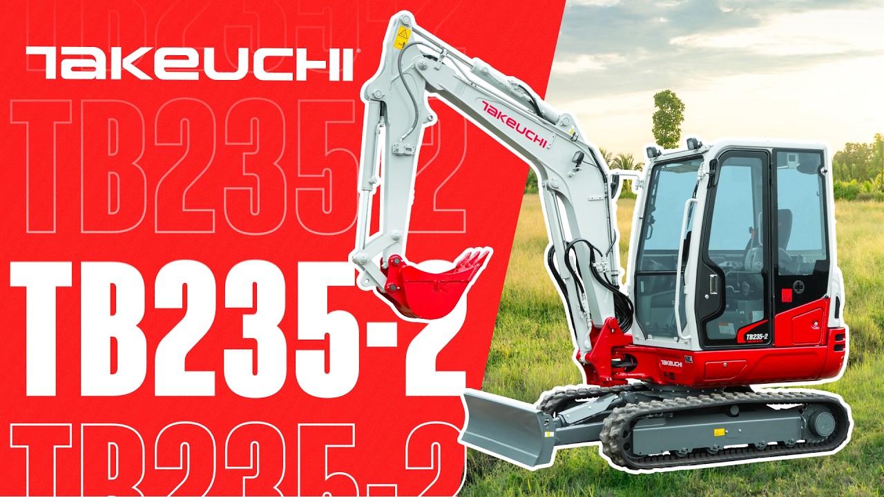 Miniescavatore TB235-2 Takeuchi®