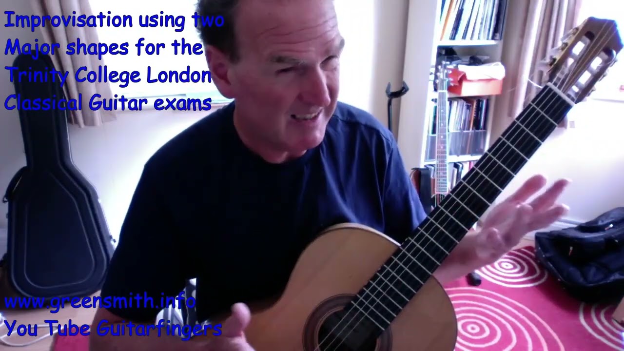 Major Improvisation using two shapes
