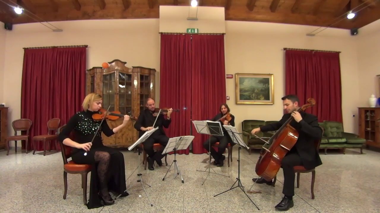 🎻QUARTETTO D'ARCHI GABRIEL'S OBOE MORRICONE ARIEL CLASSICA MATRIMONIO CERIMONIA APERITIVO