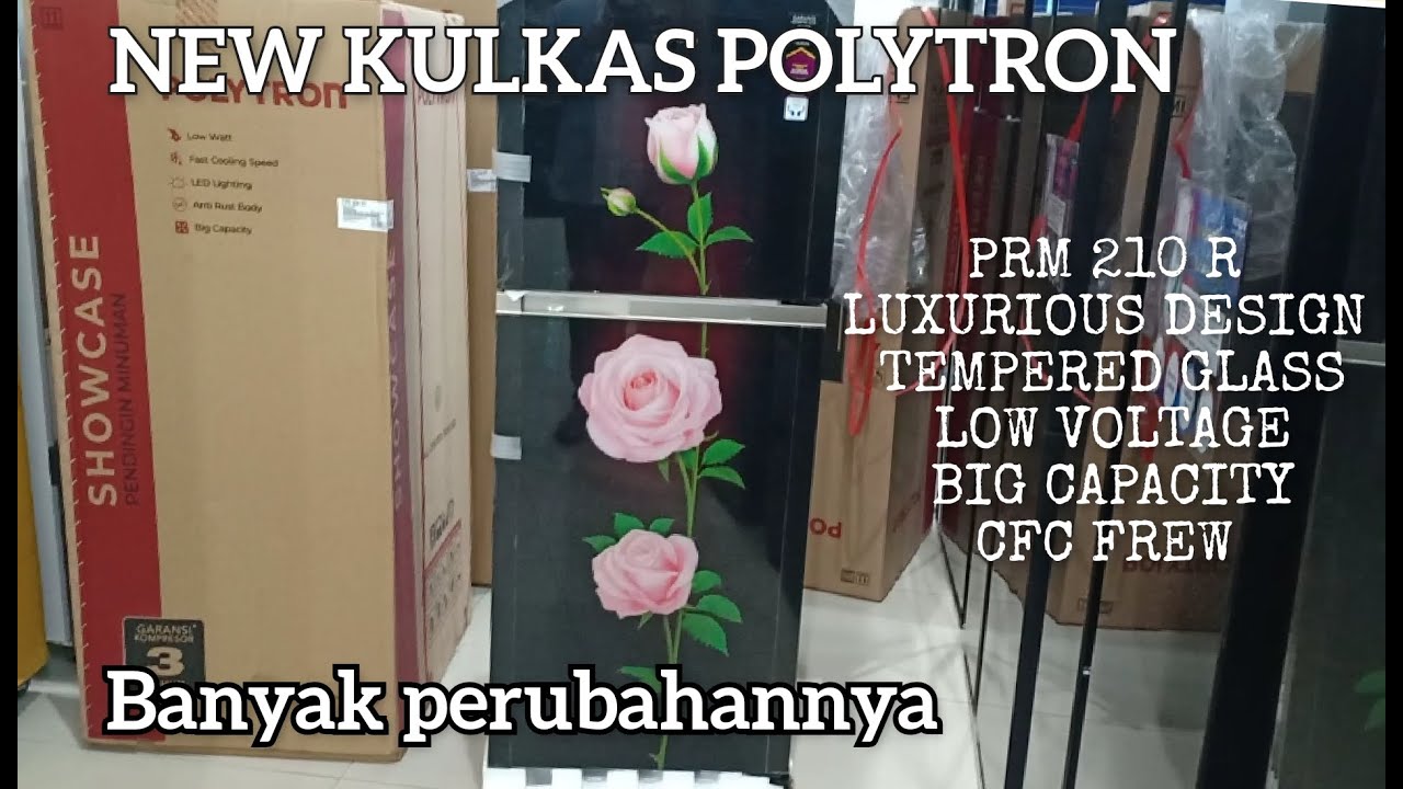 Review Kulkas Polytron 2 pintu Terbaru ||  PRM 210 ORX New 2022