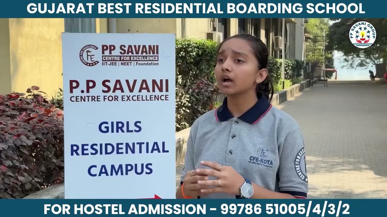 P.P. Savani CFE-Kota: Gujarat’s Top Boarding School for Holistic Growth