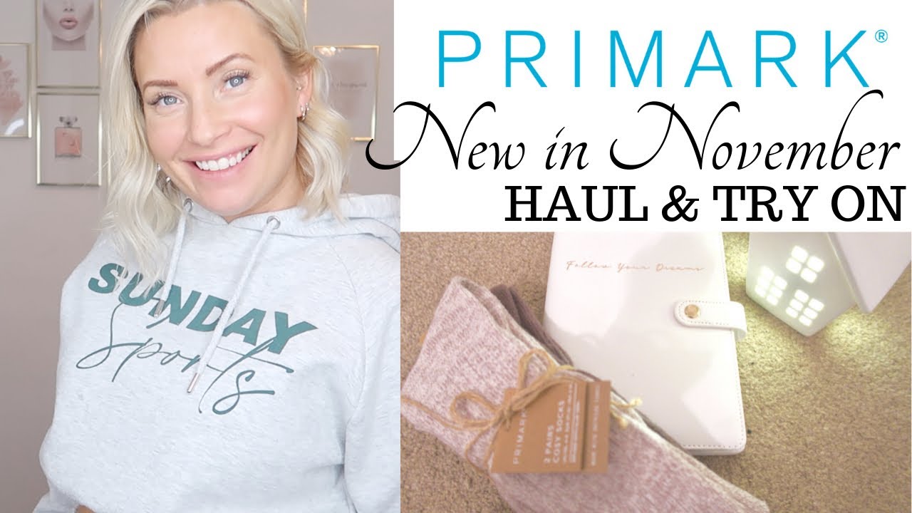 PRIMARK *NEW* MID NOVEMBER HAUL & TRY ON | BEING MRS DUDLEY