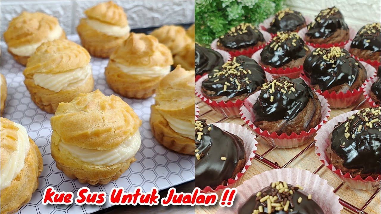 RESEP KUE SUS KHUSUS UNTUK JUALAN DIJAMIN ENAK MENGEMBANG KOPONG SUPER ENAK