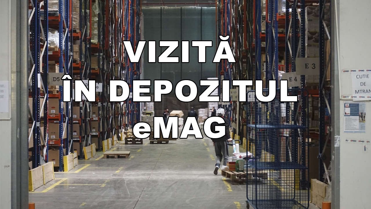 Vizită &icirc;n depozitul eMAG