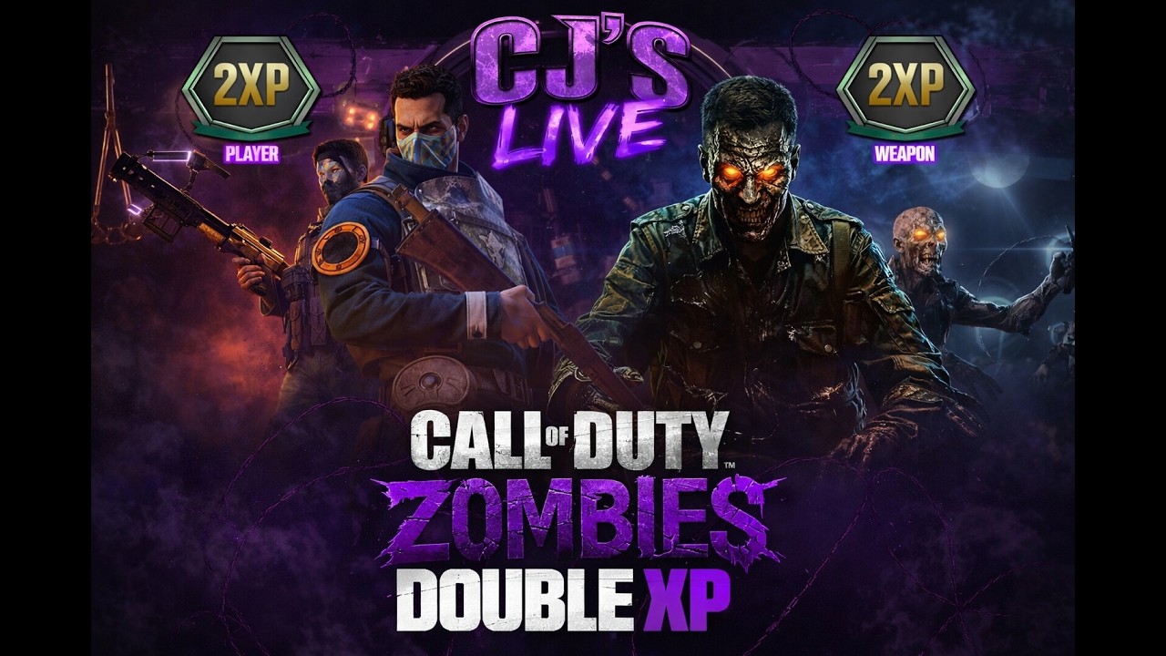 👉 DOUBLE XP ZOMBIES & JESUS 🧟‍♂️✝️ | CALL OF DUTY LIVE 🔴