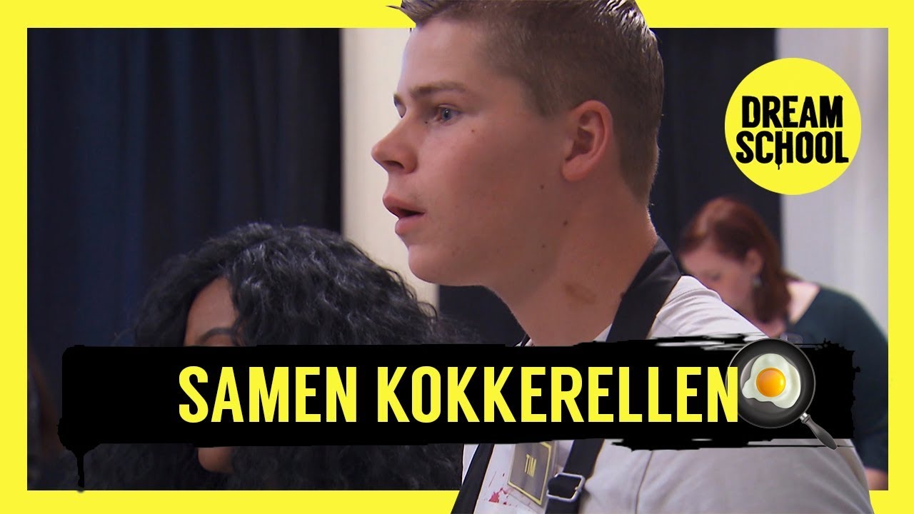 Samen lekker kokkerellen 🍳 | DREAM SCHOOL | De les van kok Ron Blaauw