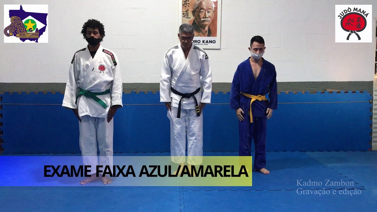 Exame Faixa Azul/amarela