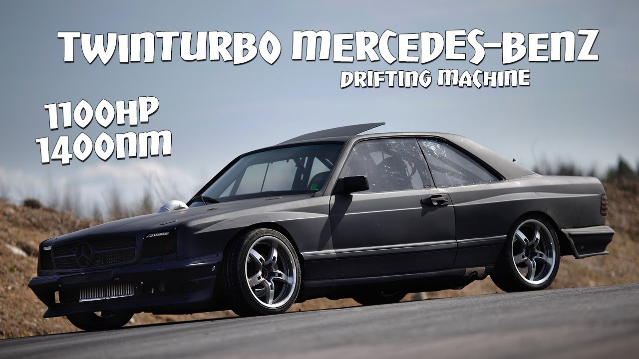 Monster Mercedes-Benz ultimate drift machine 1100hp / 1400Nm.