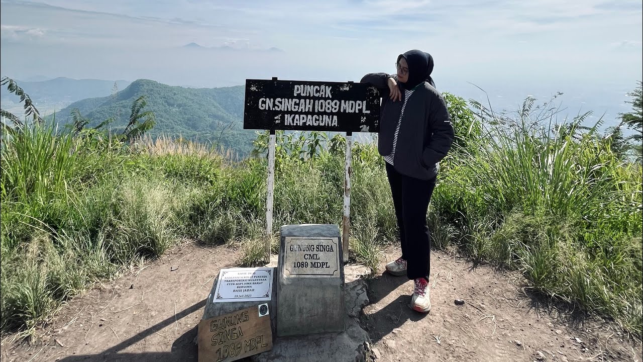 30 MENIT SAMPE PUNCAK GUNUNG SINGA SOREANG 1089 MDPL #gunungbandung
