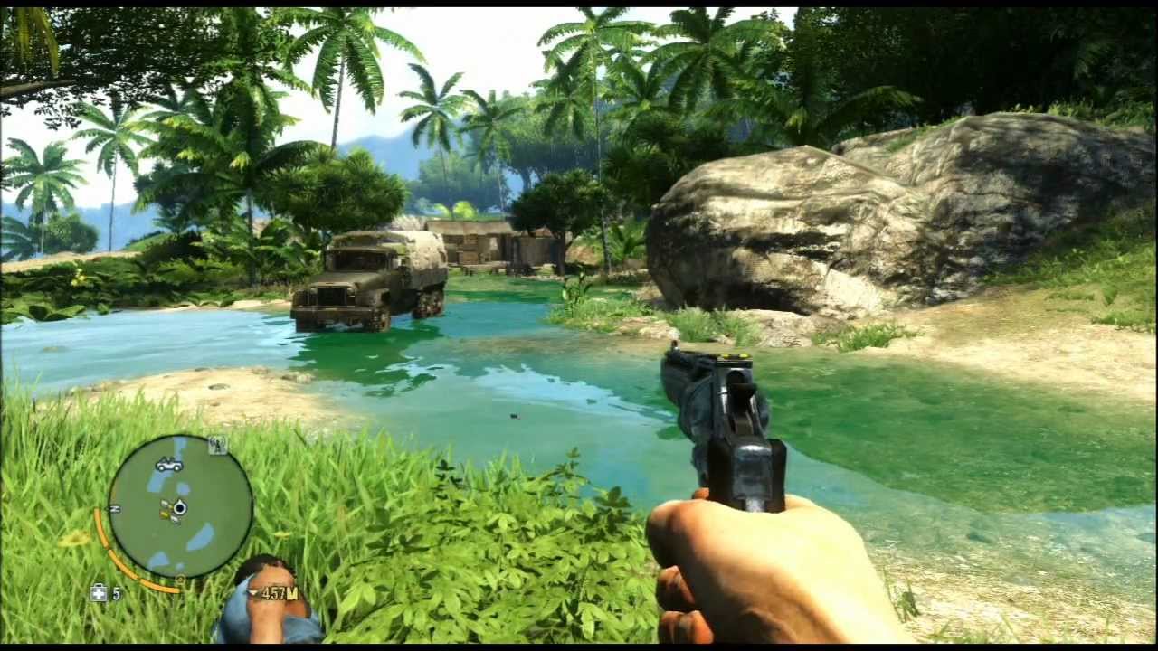 Far Cry 3 - PS3 Gameplay: Hunting, Driving, Gathering, Crafting, Combat and Death