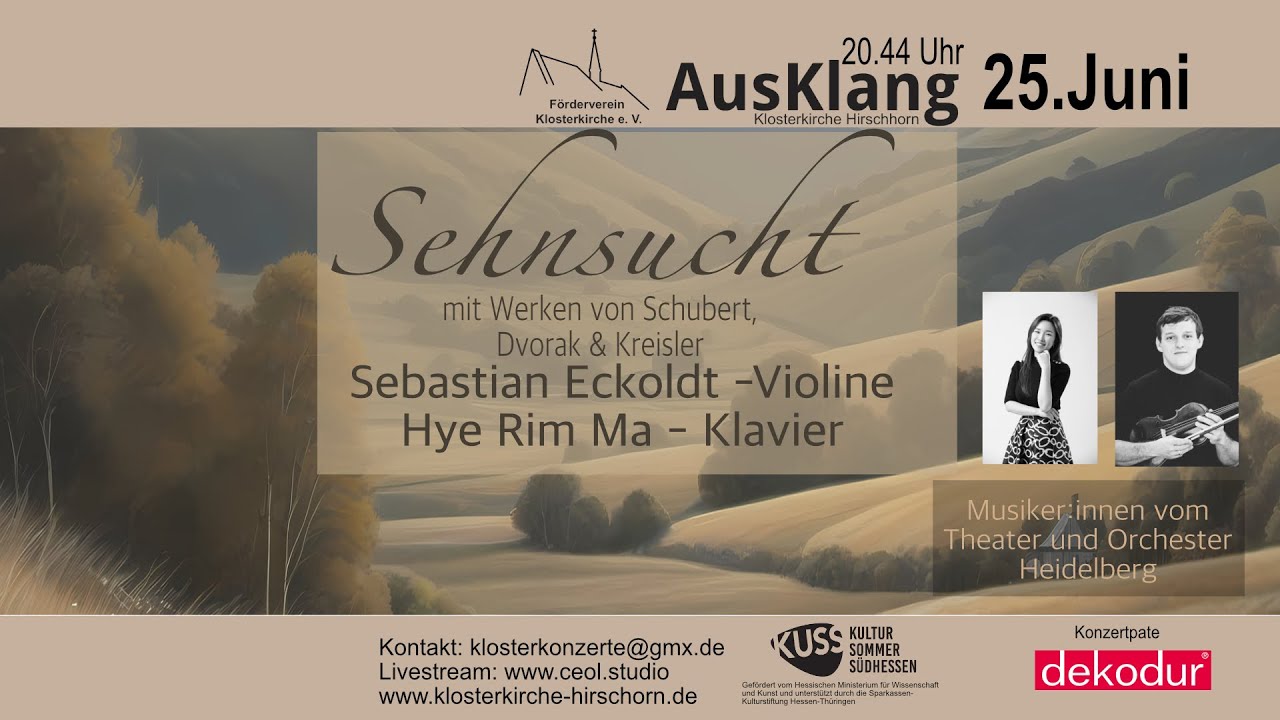 AusKlang Konzert - Sehnsucht