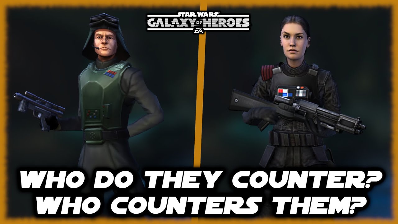 General Veers & Iden Versio:  Who Do They Counter and Who Counters Them in SWGOH Grand Arena?