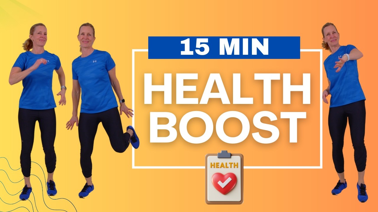 15-Min Beginner Workout to Lower Blood Sugar & Blood Pressure | Feel Better Daily