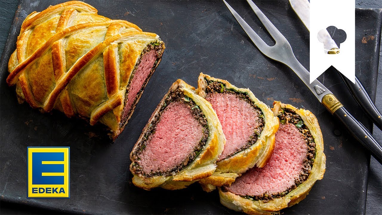 Filet Wellington Rezept | Saftiges Rinderfilet in Blätterteig zum Fest | EDEKA