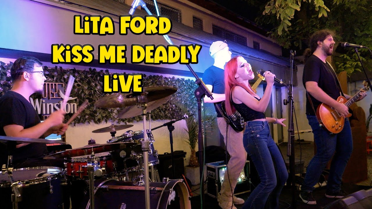 Kiss Me Deadly - Lita Ford (by The Iron Cross) - LIVE GIG