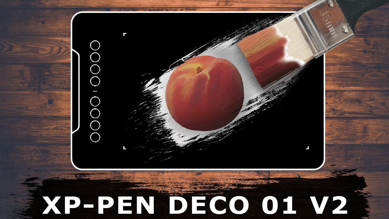 Обзор бюджетного графического планшета от XP-PEN Deco 01 V2 | Плюсы/минусы | Перемены на канале