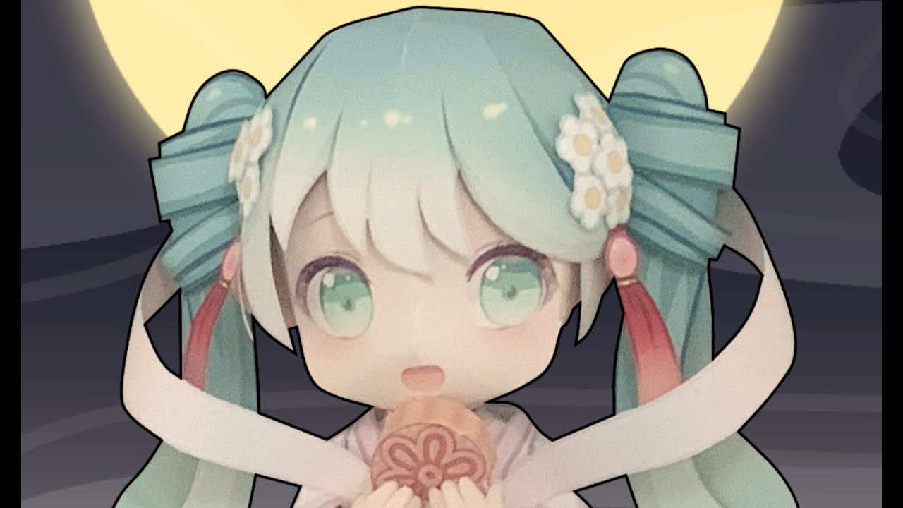初音未來---中秋明月VER. papercraft