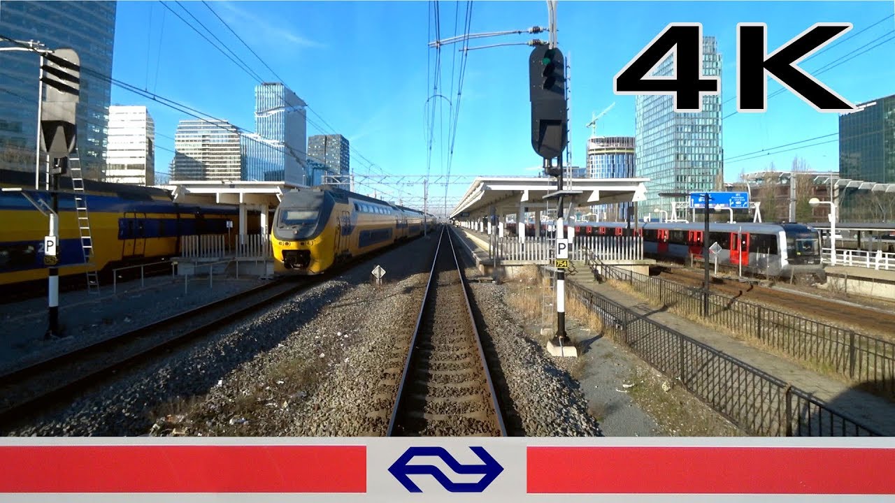 4K CABVIEW HOLLAND Almere Oostvaarders - Hoofddorp Opstel SLT 26feb 2019