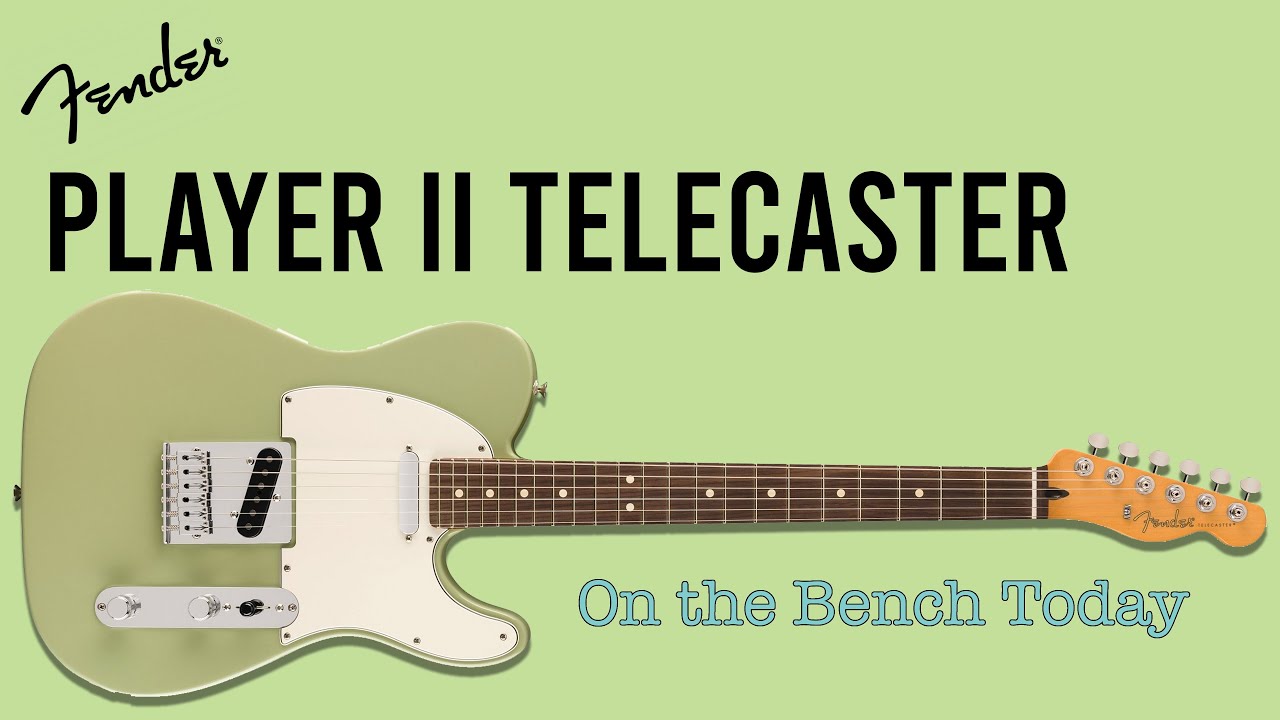 Fender Player II Telecaster dzisiaj na warsztacie