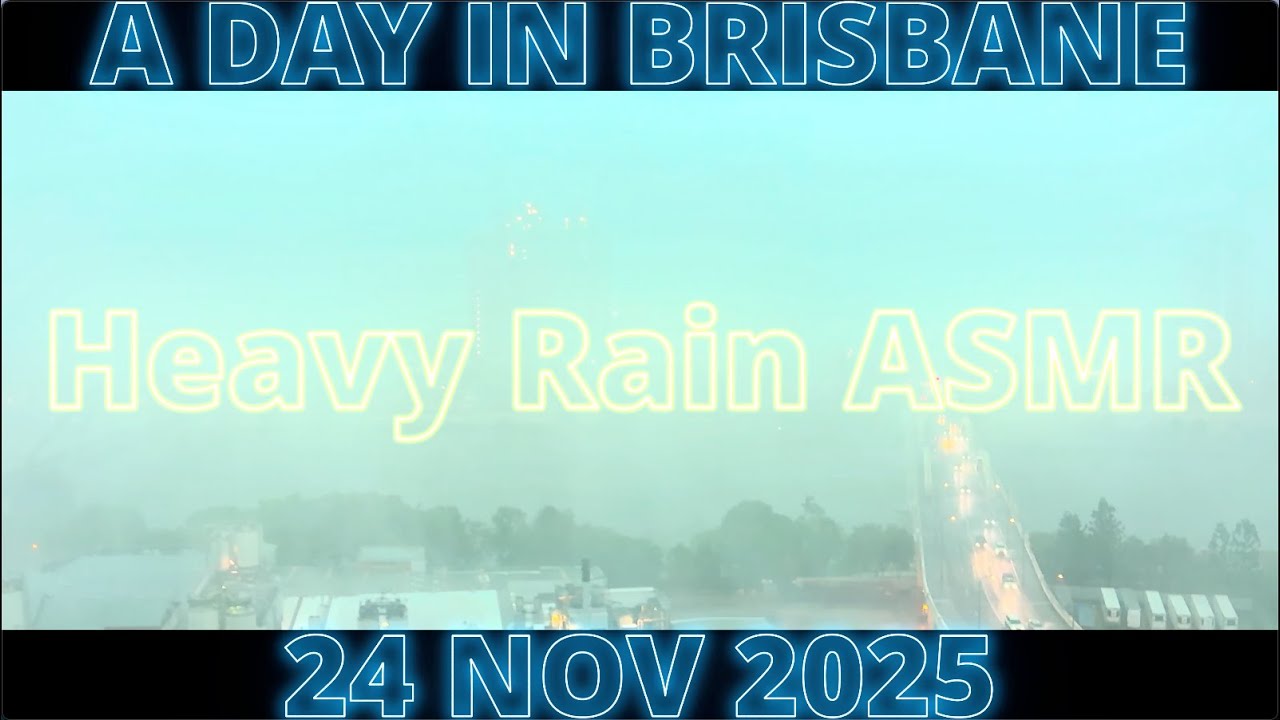 Heavy Rain ASMR filmed on the 