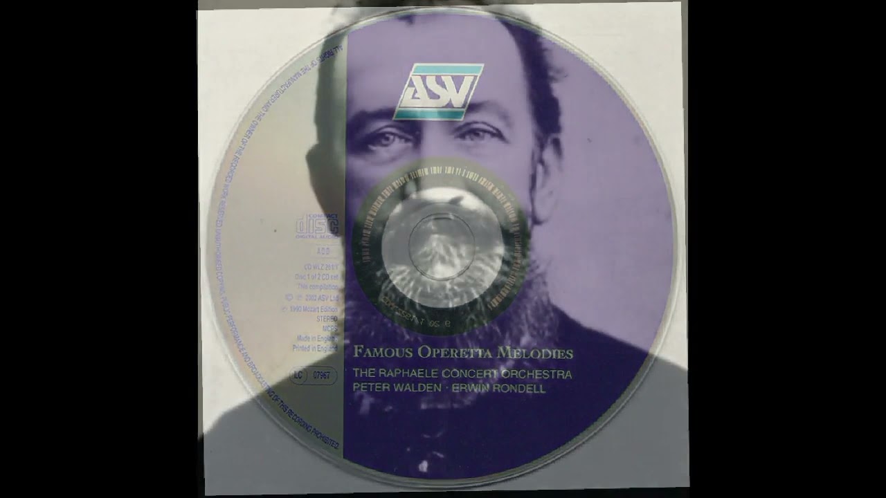THE BEGGAR STUDENT (Carl Millöcker) - Raphaele Concert Orchestra/Peter Walden - WLZ 261