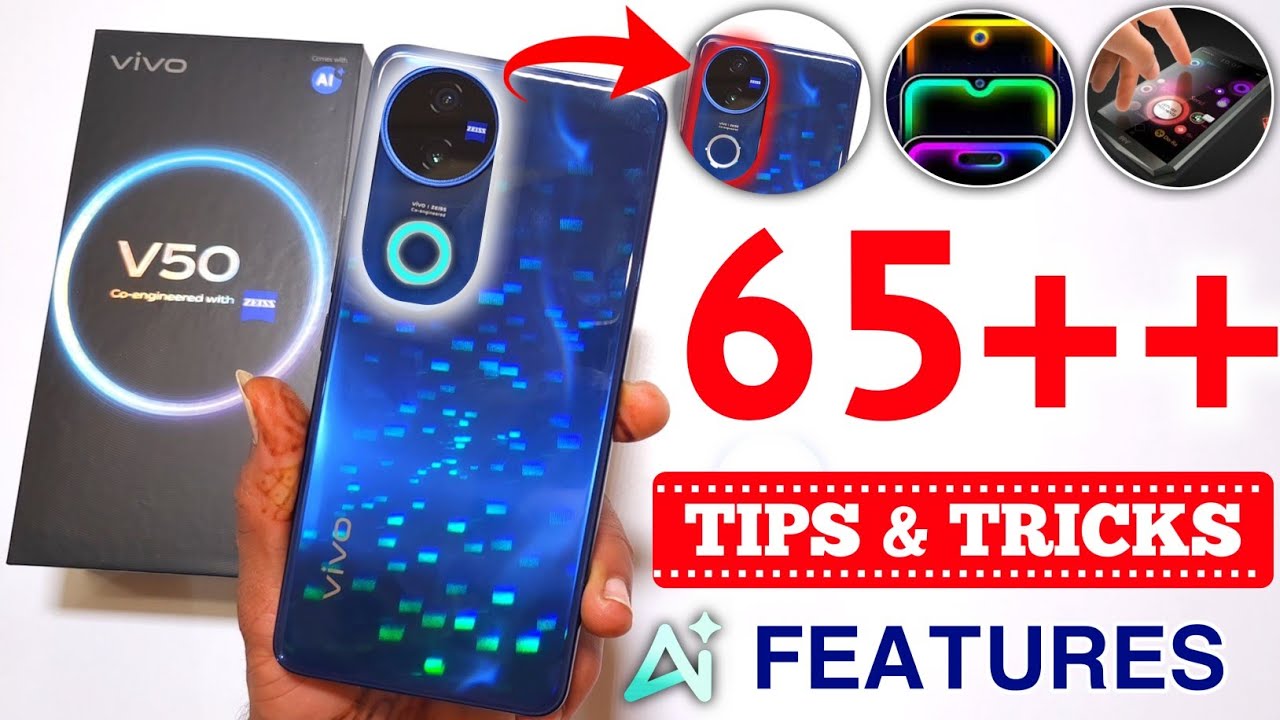 Vivo V50 5G Tips and Tricks | Vivo V50 5G EXPERTS Reveal 65+ Tips and Tricks You Never Knew!