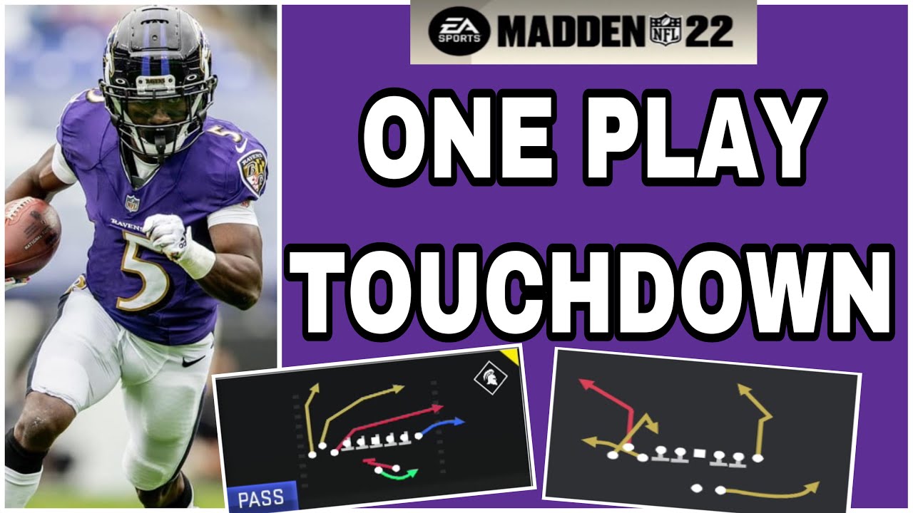 MADDEN 22 - BUNCH TE ONE PLAY TOUCHDOWN VS EVERY COVERAGE ‼️ THIS MONEY PLAY IS UNSTOPPABLE 🌟