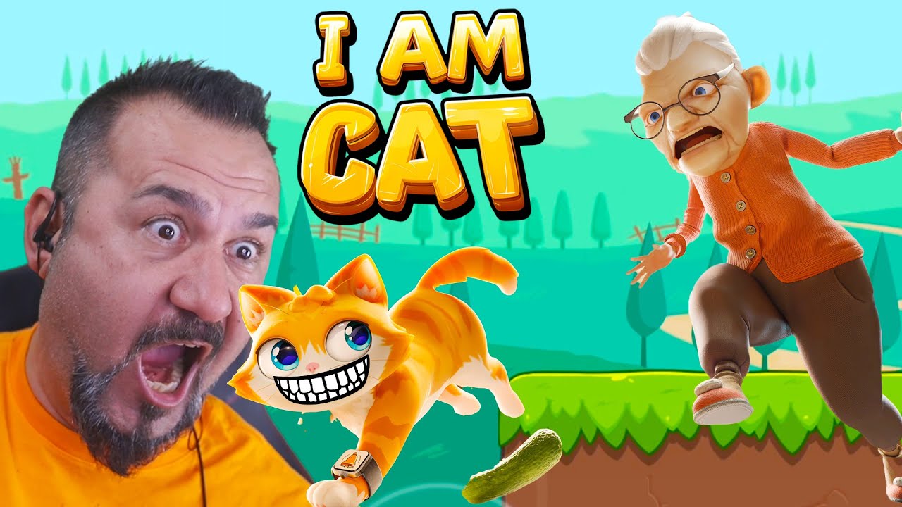 DELİ KEDİ! NENEYİ BAYILTTI! | I AM CAT OYNUYORUZ