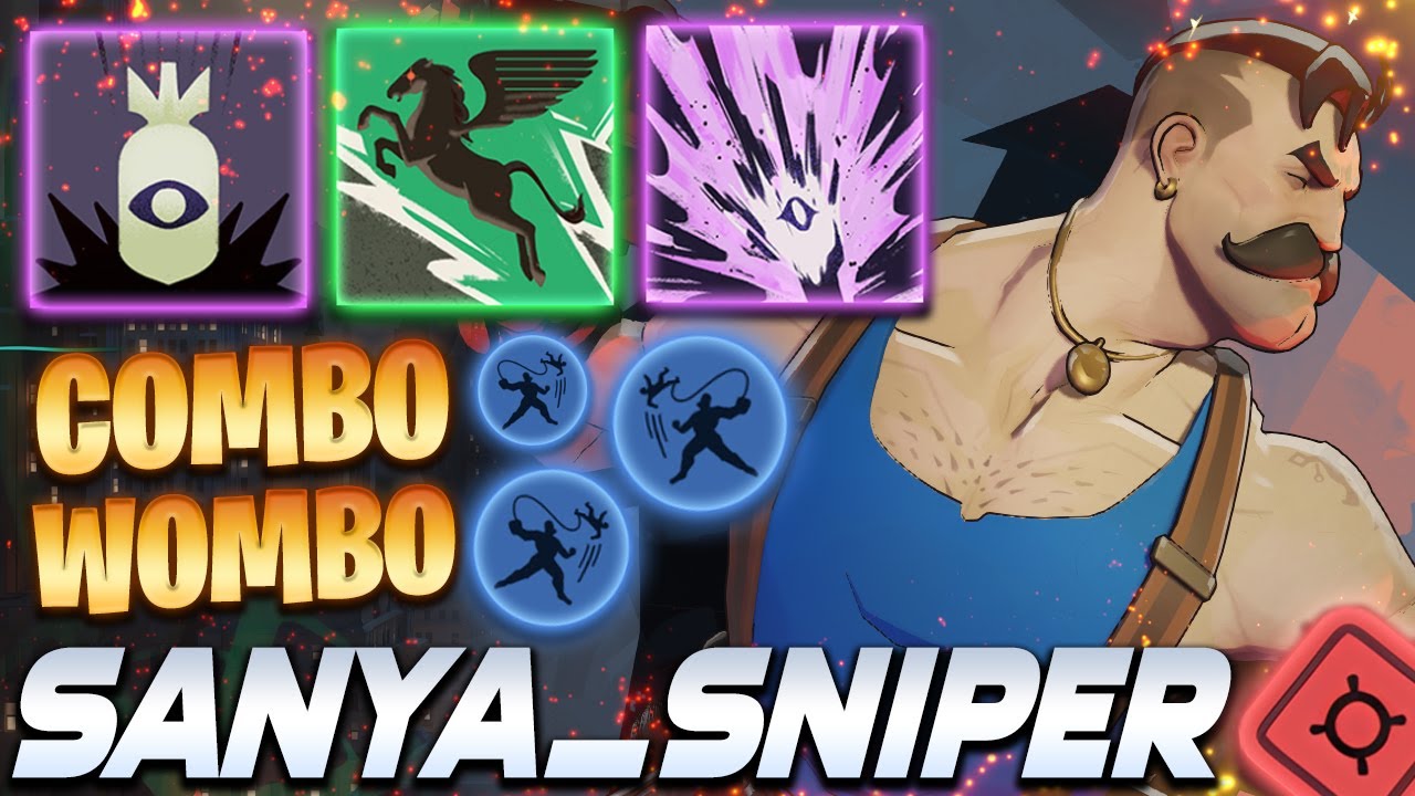 Sanya_Sniper Lash COMBO WOMBO - Deadlock Pro Gameplay & Guides [Watch & Learn]