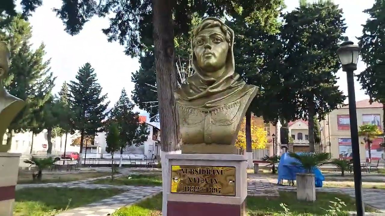 Zaqatala şəhəri mərkəzindən 