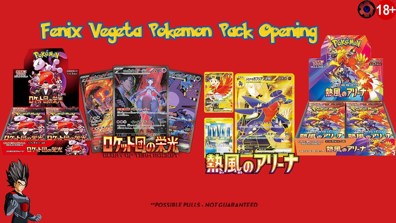 POKEMON Pack Opening (The Glory Of Team Rocket & Heat Wave Arena)