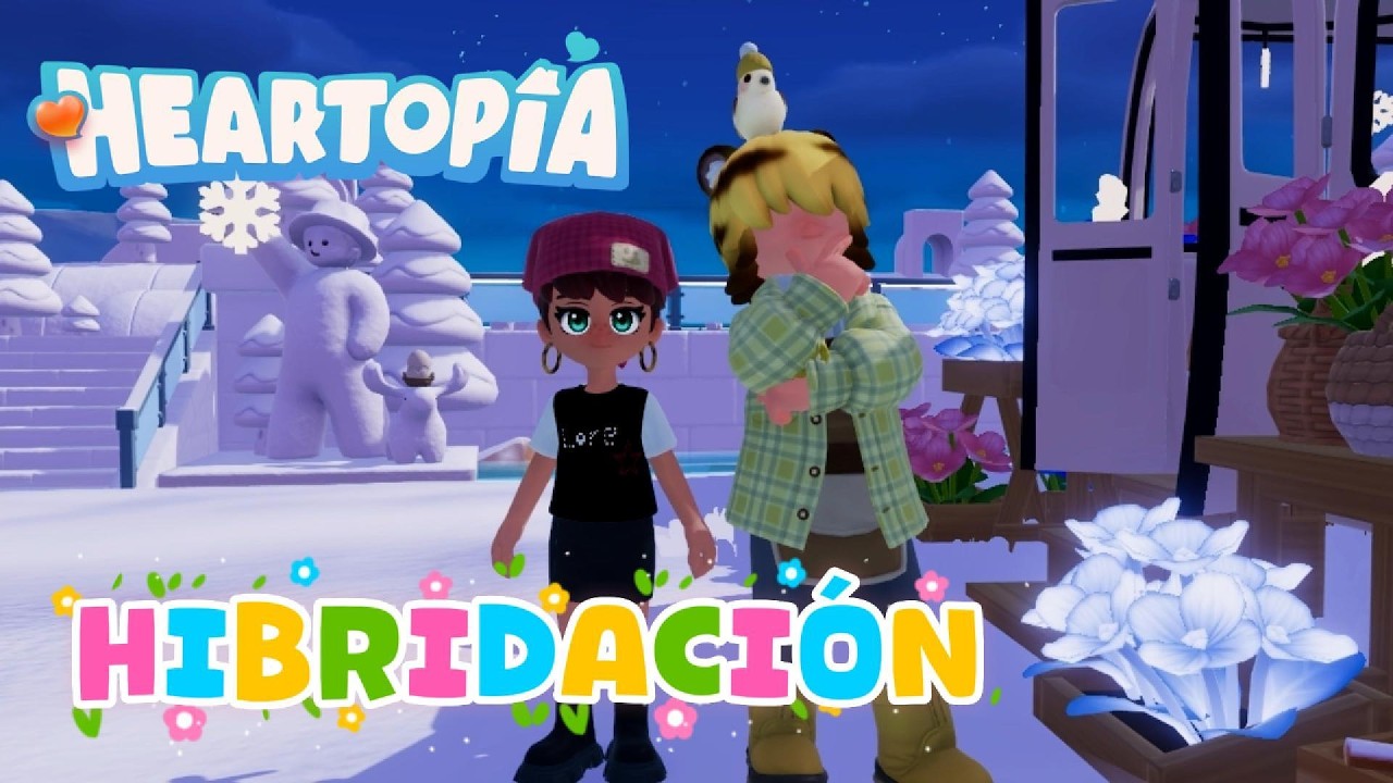 Hibridación en Invierno con las Amapolas de Blanc @Heartopia-official 