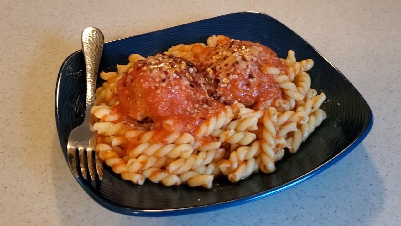 Francesco's Ricotta Meatballs with Pasta and Tomato Sauce | Classic Itallian Recipe
