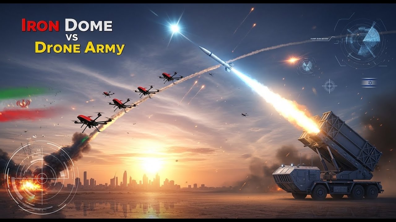 Israel&rsquo;s Iron Dome vs Iran&rsquo;s Drone Army &ndash; The Future of Warfare Has Begun!
