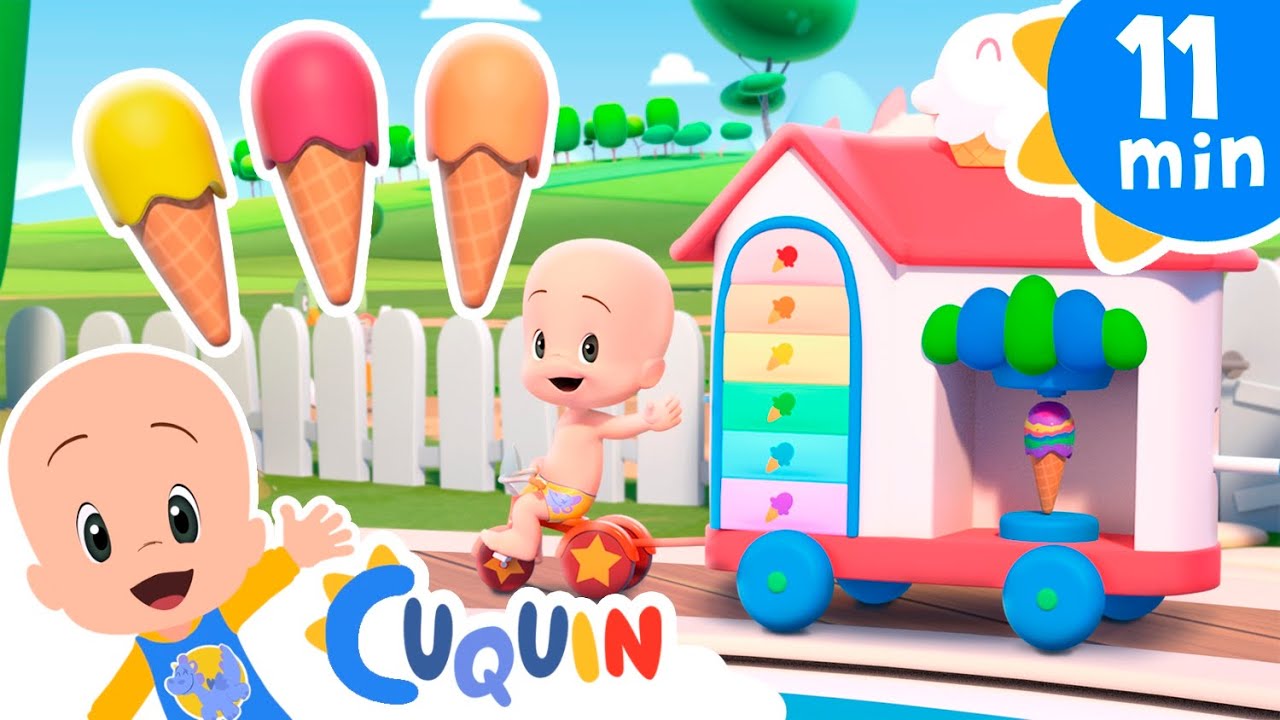 El carrito de los helados | Mejores canciones infantiles de Cleo y Cuquín